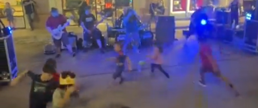 Watch Kids Circle Pit As A Death Metal Band Played Live Outside Of A GameStop During Last Night's 'The Legend Of Zelda: Tears Of The Kingdom' Launch Event