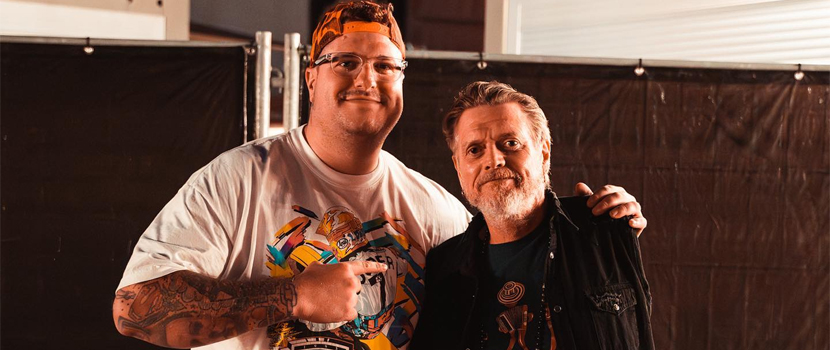 The Ghost Inside's Andrew Tkaczyk Recently Met Def Leppard's Rick Allen