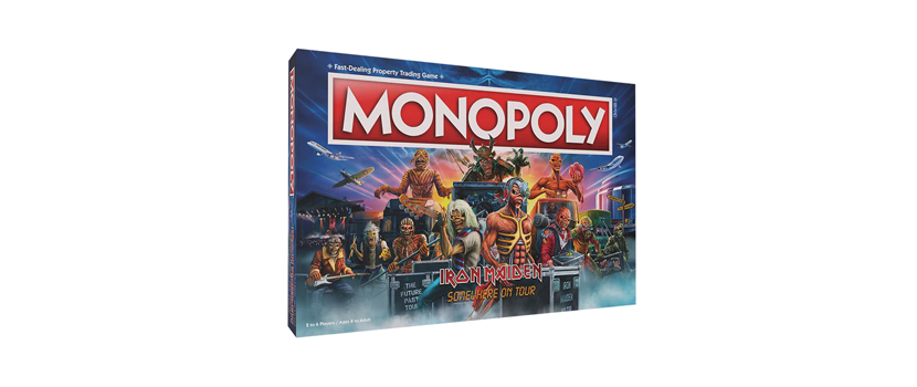 Official Iron Maiden Monopoly Board Game Now Available