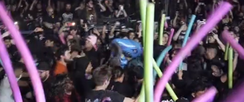 Watch Chelsea Grin Arm Their Live Audience With Pool Noodles