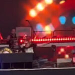 Guns N' Roses' Axl Rose Fell Onstage In London