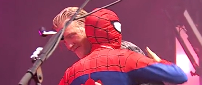 Queens Of The Stone Age & 'Spider-Man' Once Again Met Up At This Year's 'Rock Werchter'