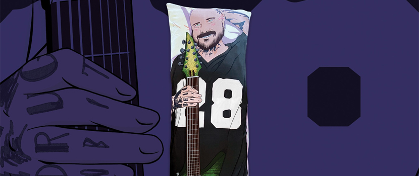 The Acacia Strain Guitarist Devin Shidaker Is Now Available As A Body Pillow Case