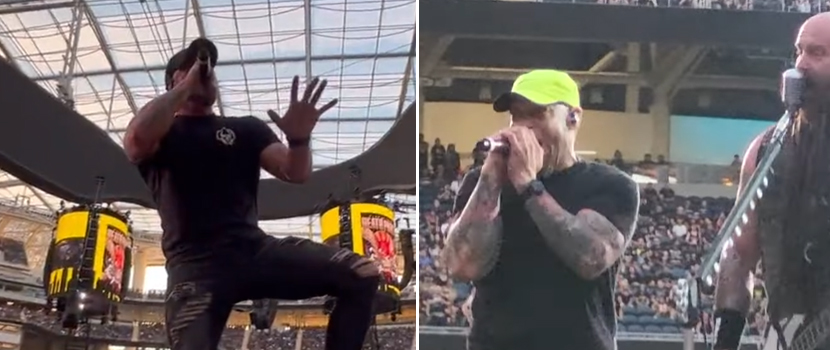 Five Finger Death Punch Perform With All That Remains, Ex-Killswitch Engage, Etc. Vocalists As Ivan Moody Falls Ill