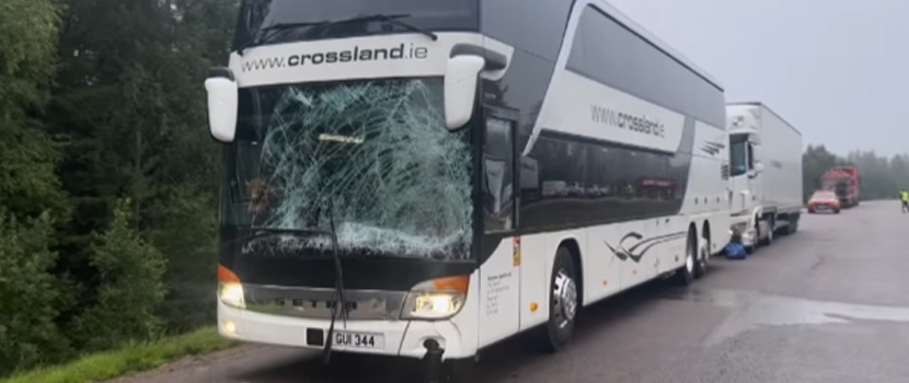 Killswitch Engage's Tour Bus Involved In Accident With An Elk