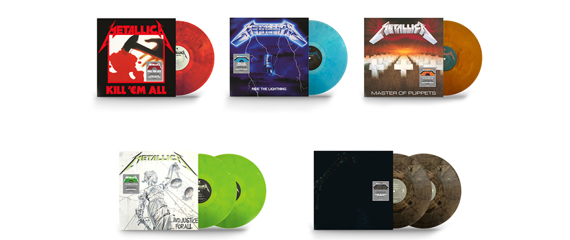 Metallica Announce International Vinyl Reissues