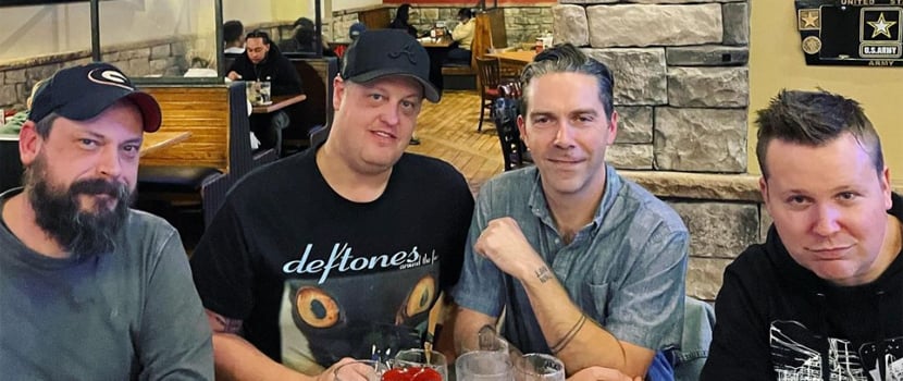 The Original Lineup Of Norma Jean/Luti-Kriss Recently Hung Out Together