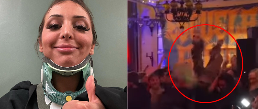Escuela Grind Vocalist Katerina Economou Injured During Mid-Show Crowd Surf Gone Wrong