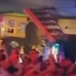 A Flying Ladder Made Its Way Into the Audience During Suburban Scum's 2024 'FYA Fest' Pre-Show Set