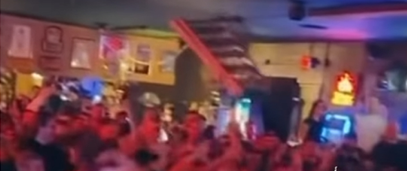 A Flying Ladder Made Its Way Into the Audience During Suburban Scum's 2024 'FYA Fest' Pre-Show Set