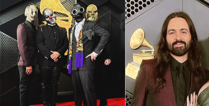 Current & Former Members Of Slipknot Separately Attended Yesterday's GRAMMY Awards