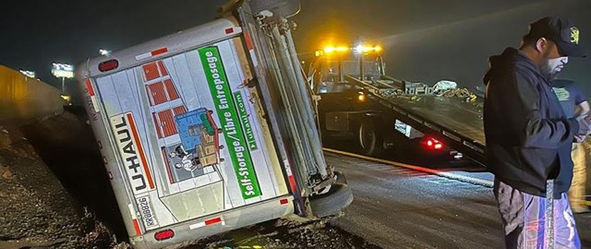 Left To Suffer's Van & Trailer Hit By Alleged Drunk Driver