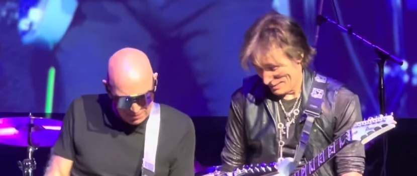 Watch Joe Satriani & Steve Vai Inject A Lot Of Solos Into Metallica's "Enter Sandman"