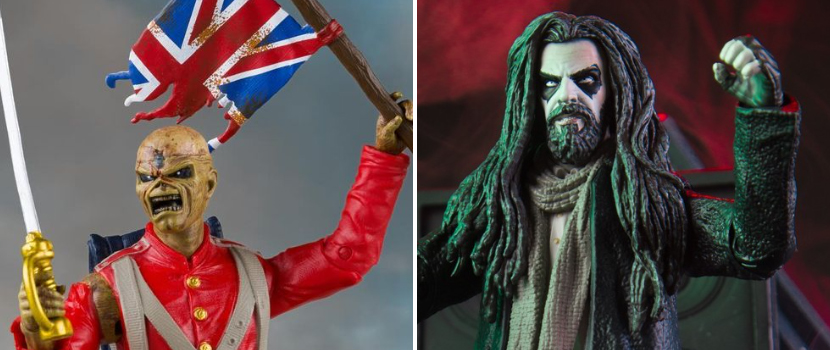 New Action Figures Of Rob Zombie & Iron Maiden's "Eddie" Coming From McFarlane Toys
