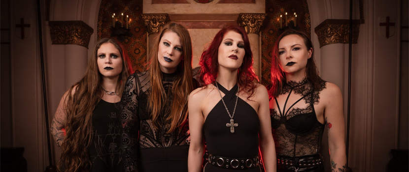 Teaser Released For Kittie, The Pretty Wild & Diamante's Cover Of Metallica's "The Unforgiven"