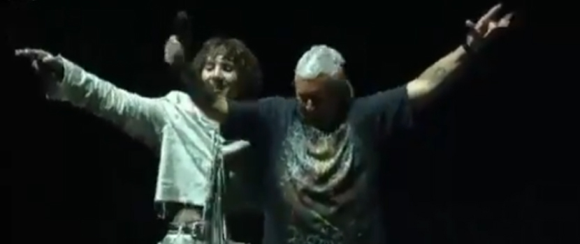 Bring Me The Horizon's Oli Sykes Performed "Antivist" Live With His Dad Yesterday