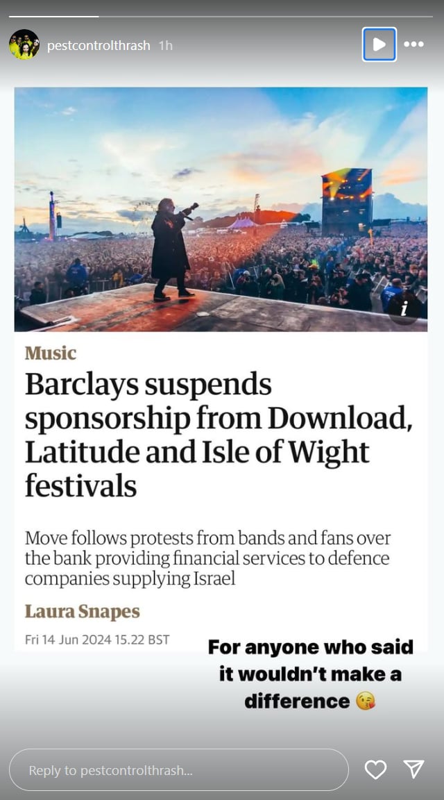 Pest Control on Instagram