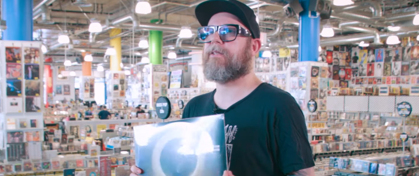Watch In Flames' Anders Fridén Show Off His Amoeba Music Haul For 'What's In My Bag?'
