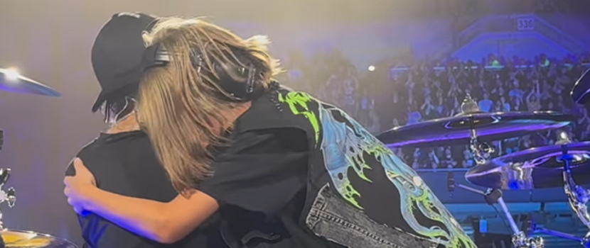 Watch Metallica's Lars Ulrich Pull A Young Fan Up Onstage For "The Unforgiven"
