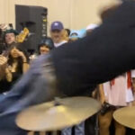Nightbeforeautumn Go Viral After Concertgoer And Drummer Exchange Crowd Dives