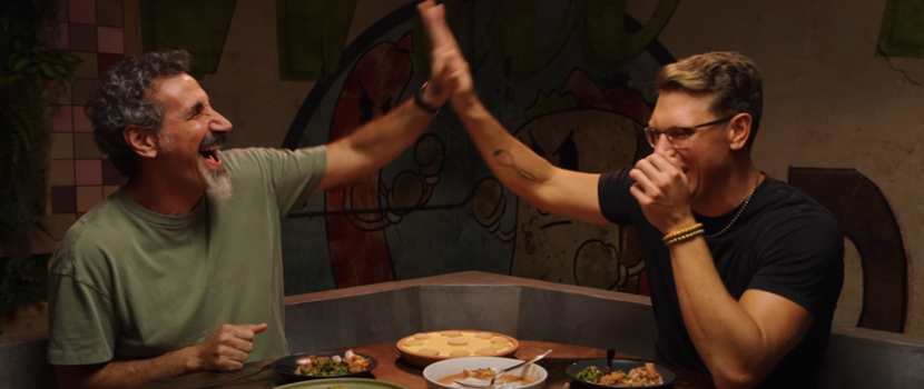 System Of A Down's Serj Tankian Has Now Tried His First Banana Terracotta Pie
