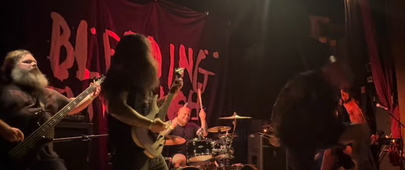 Bleeding Through Performed Live With An Altered Lineup Last Night