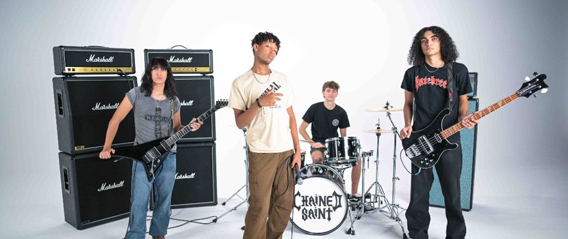 Teenage Thrashers Chained Saint Launch "Stronger Than Stone (Blindside)" Video