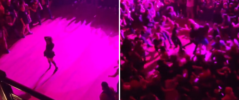 Dancing Woman Goes Viral After Being Engulfed By The Wall Of Death At Recent Sanguisugabogg Show