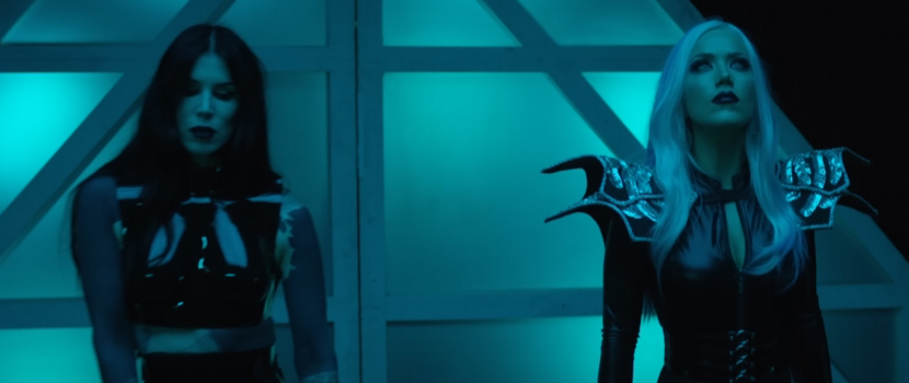 Arch Enemy's Alissa White-Gluz Joins Kat Von D In "I AM A MACHINE" Video