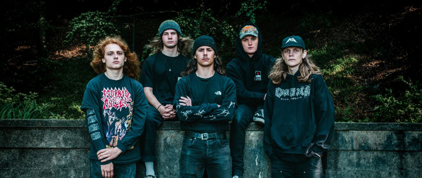 NECKBREAKKER Set December Release For Their Debut Album "Within The Viscera", "Shackled To A Corpse" Video Launches