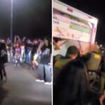 Watch Police Struggle To Stop Hemorage's U-Haul Truck Parking Lot Set Outside Of A Korn Show