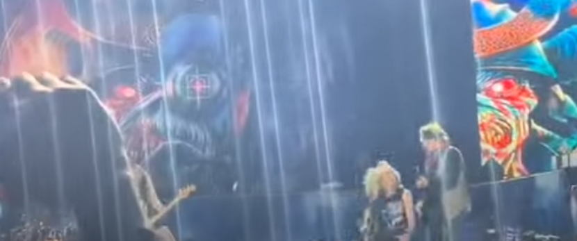Watch Iron Maiden's Janick Gers Take An Onstage Tumble During Recent Mexico City Show