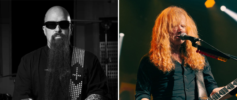 Slayer's Kerry King Says Megadeth's Dave Mustaine "Can't Help But Stick His Foot In His Mouth"