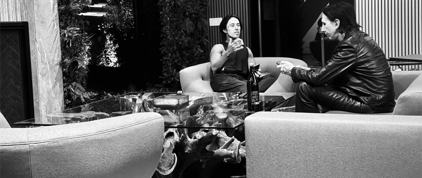 Newly Shared Photo Of Marilyn Manson & Falling In Reverse's Ronnie Radke Has Fans Hoping For A Collaboration