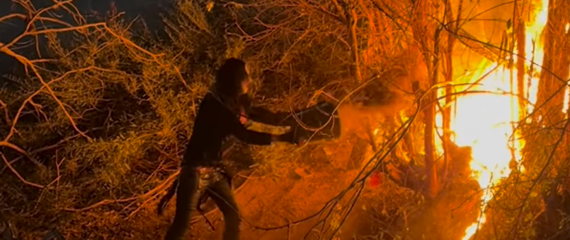 Wednesday 13 Recently Stopped A Music Video Shoot To Help Thwart Some Suspected Arson In California
