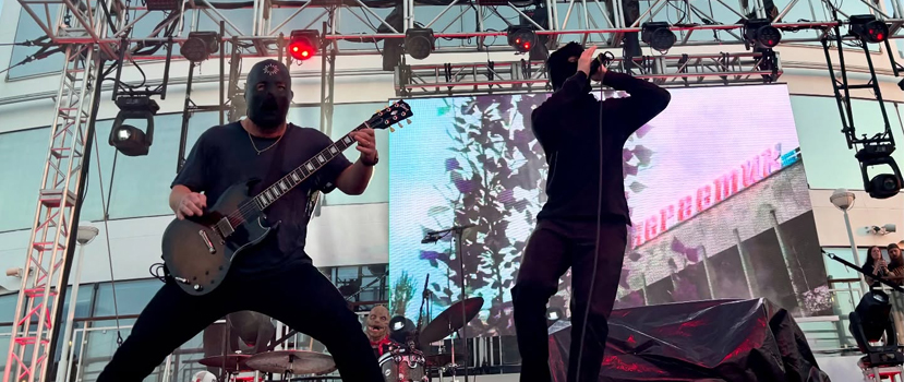 Underoath's Rumored Masked Spin-Off Band Locus Ultra Play Their First Shows