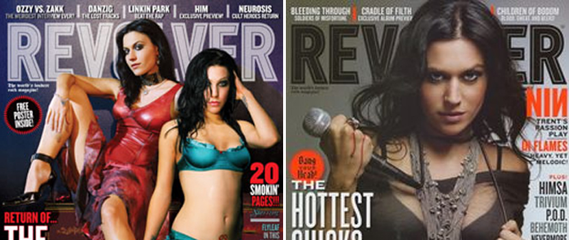 Cristina Scabbia Reflects On Appearing In Revolver's 'Hottest Chicks In Metal' Issues: "I Love Women Power. I Love To Be Empowered By Who I Am."