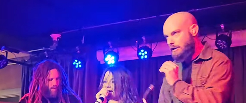 Lacey Sturm Joined By Brian "Head" Welch For Korn & Flyleaf Covers At Pittsburgh, PA Show