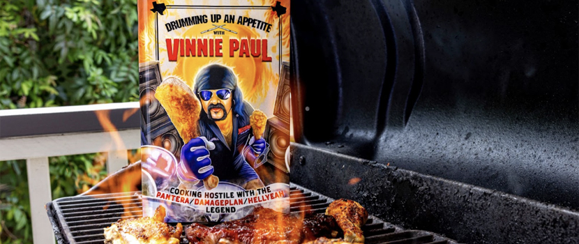 Vinnie Paul Abbott's Cookbook 'Drumming Up An Appetite With Vinnie Paul' Arrives