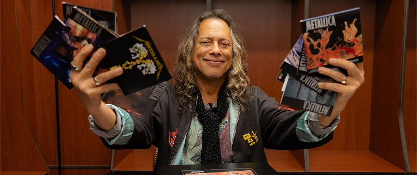 Metallica's Kirk Hammett Unboxes Their Upcoming "Load" Deluxe Box Set