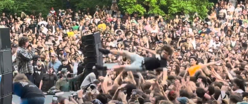 Turnstile's First Show Of 2025 Featured Several Live Debuts & An Endless Stream Of Stage Divers