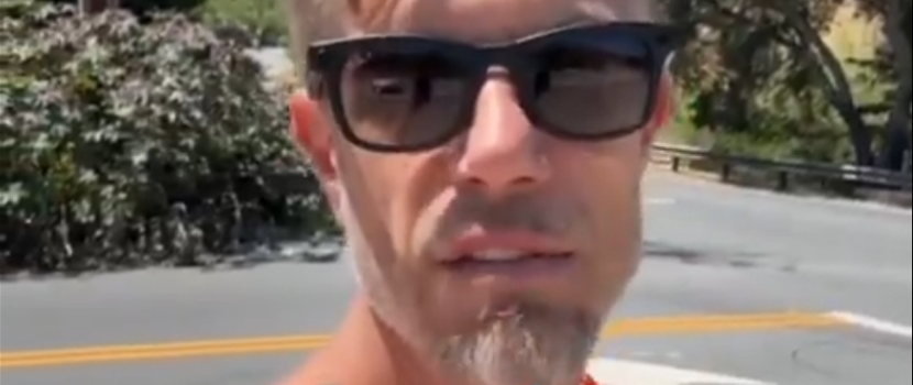 311's Nick Hexum Recently Did Some 311 Work Of His Own Fixing An Overgrown Blind Corner In Calabasas, CA