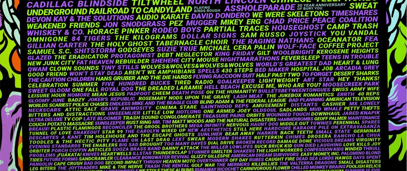Bane, The Get Up Kids & More Added To 2025 'The Fest' As New Admat Tests The Eyesight Of Aging Scene Kids