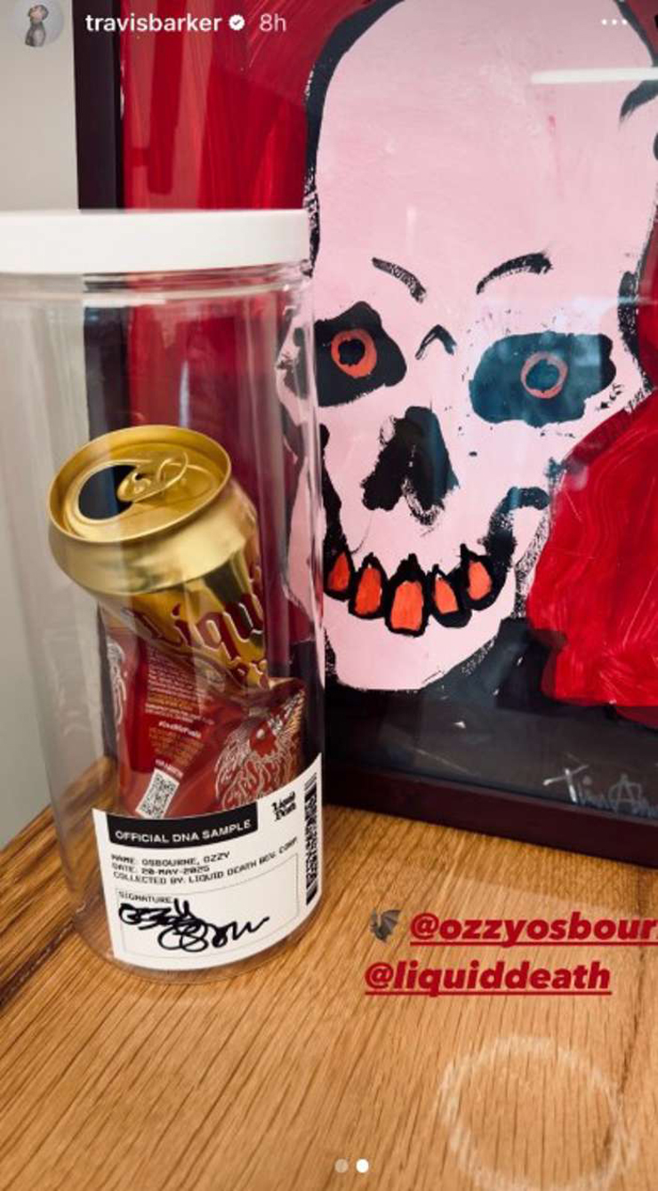 Travis Barker's Instagram