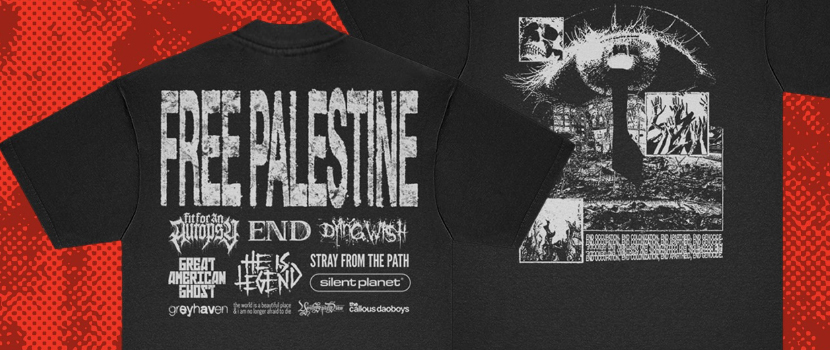 Fit For An Autopsy, END, Dying Wish, Etc. Team Up On Benefit Shirt For Medical Aid For Palestinians