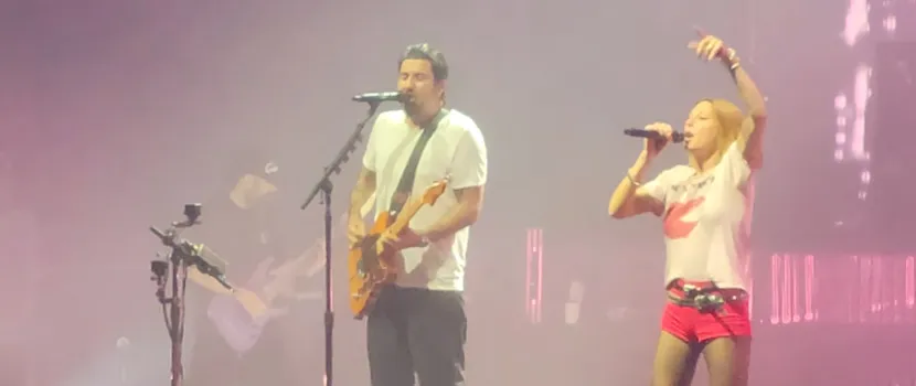 Watch Deftones Play "Cherry Waves" Live With Phantogram's Sarah Barthel