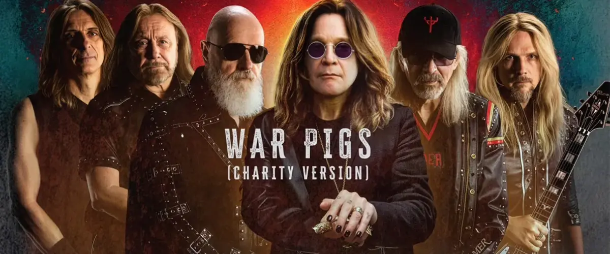 Judas Priest Release New Cover Of Black Sabbath's "War Pigs" With Vocals From Ozzy Osbourne For Charity