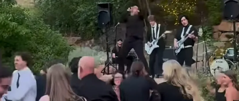 Watch A Wedding Band Play A Knocked Loose Cover To A Rowdy Crowd