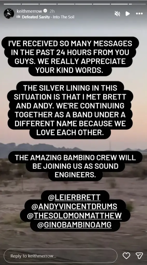 Keith Merrow On Instagram