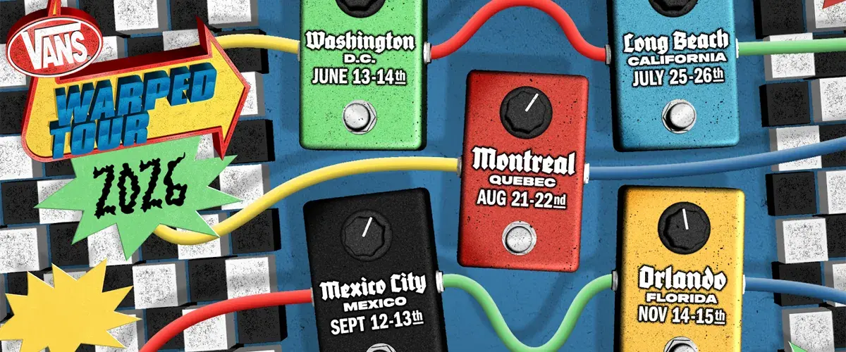 2026 'Vans Warped Tour' Expands To Canada & Mexico